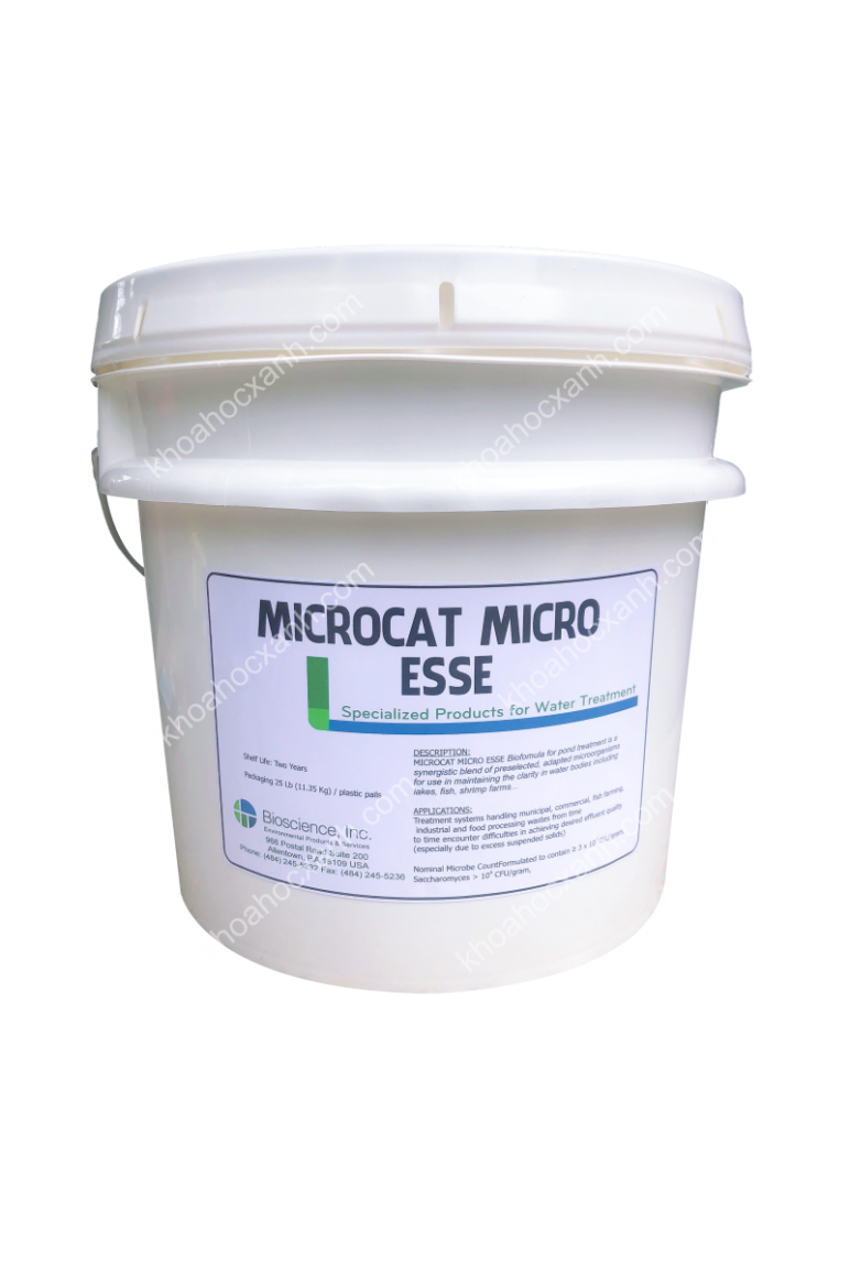 MICROCAT MICRO ESSE - VI SINH BỘT XỬ LÝ ĐÁY AO | Công Ty TNHH KTCN Khoa ...